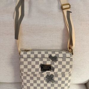 Checkered Crossbody Bag